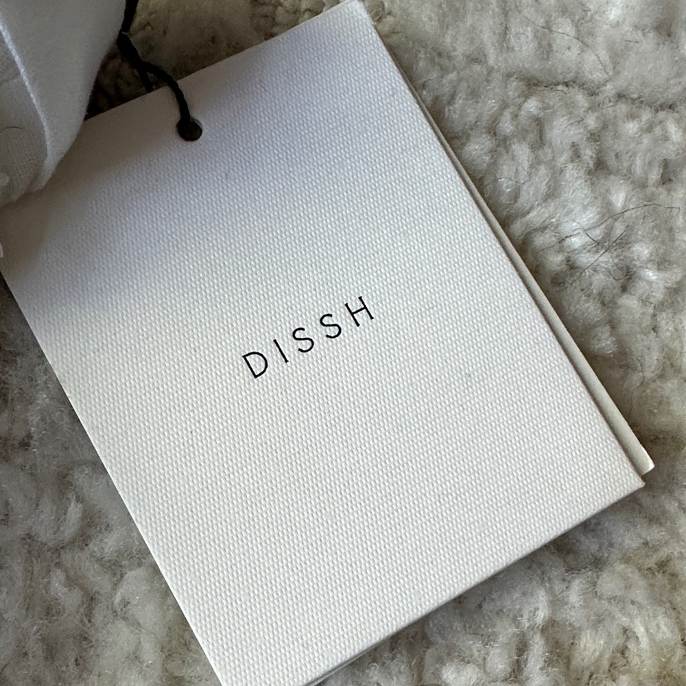 DISSH White Strapless Linen Dress - Picture 2 of 5